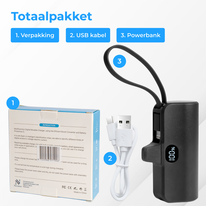 Mini Powerbank 5000 mAh