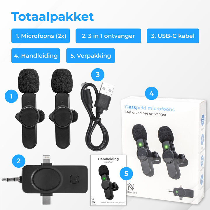 Draadloze Microfoons