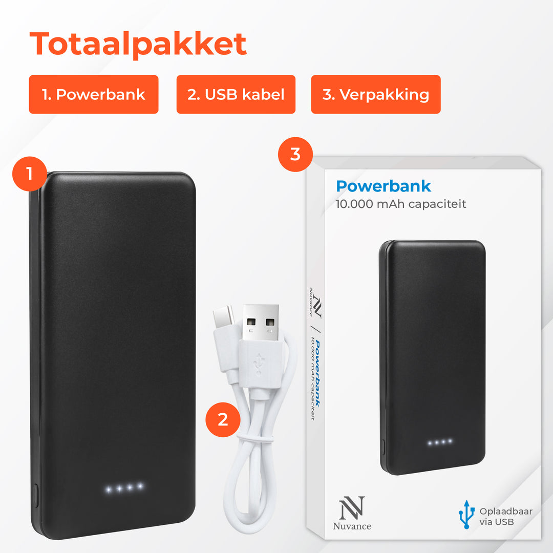 Powerbank - 10000 mAh