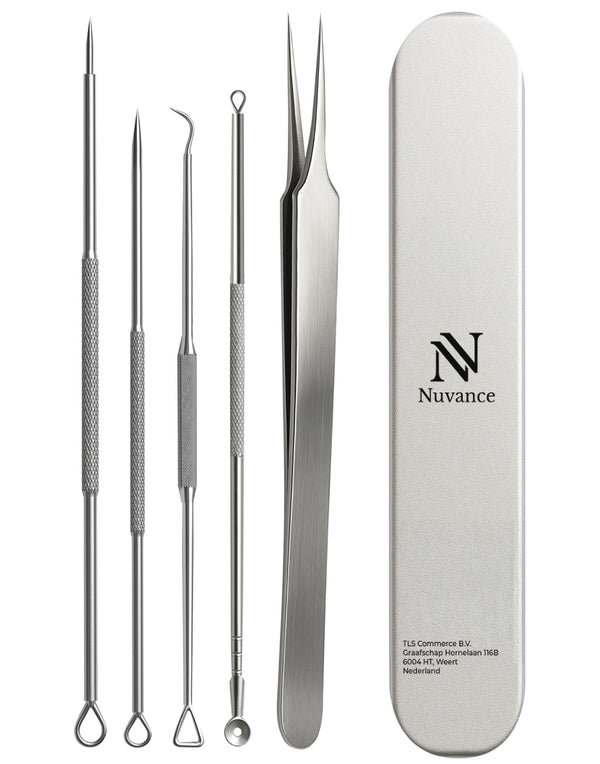Blackhead Remover Set - Zilver