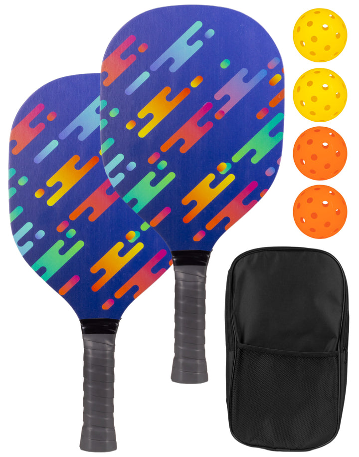 Pickleball Set - Populierenhout