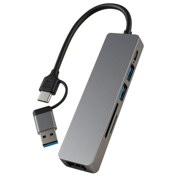 USB C Hub - 5 Poorten